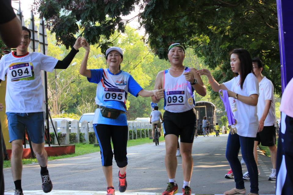 ทุกวันเป็นวันของครอบครัว เดิน-วิ่ง สานสัมพันธ์ครอบครัว Run for Family 2014.04.27