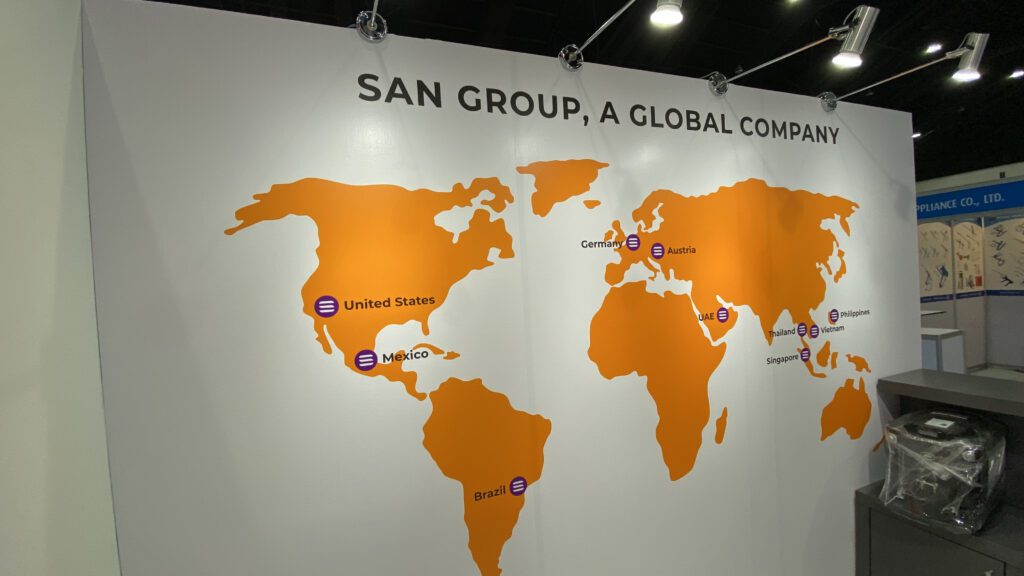 SAN Group Biotech Booth at VIV Asia 2023