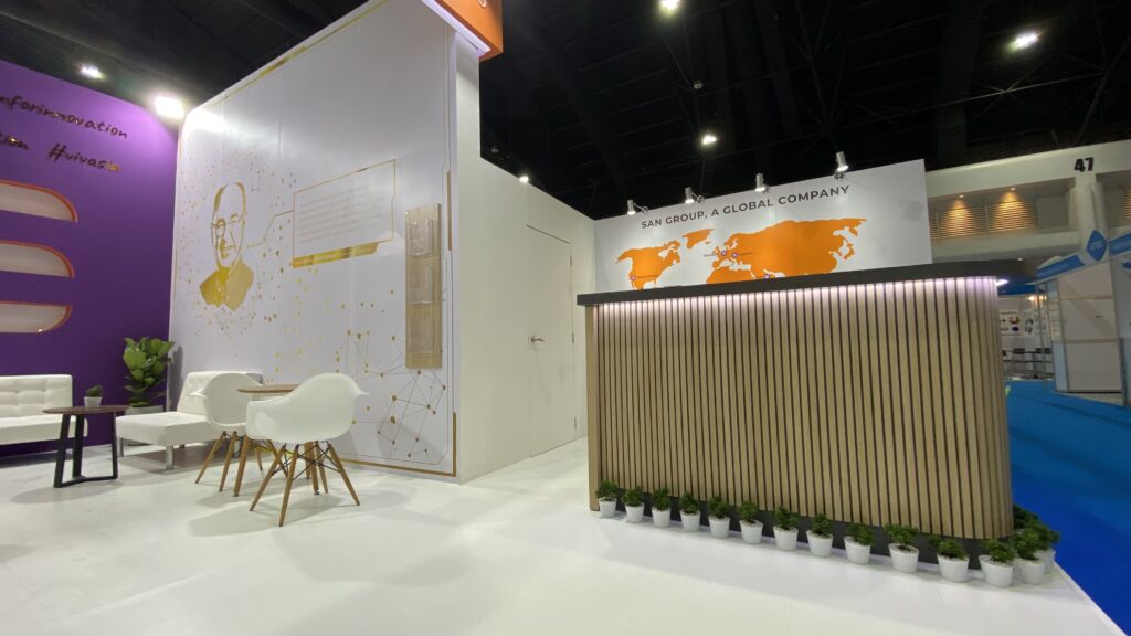 SAN Group Biotech Booth at VIV Asia 2023