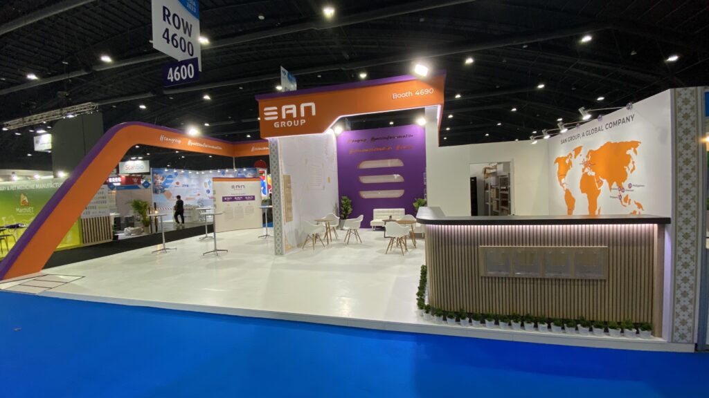 SAN Group Biotech Booth at VIV Asia 2023