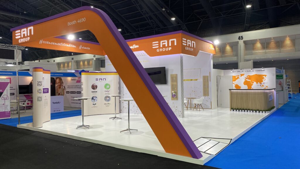 SAN Group Biotech Booth at VIV Asia 2023