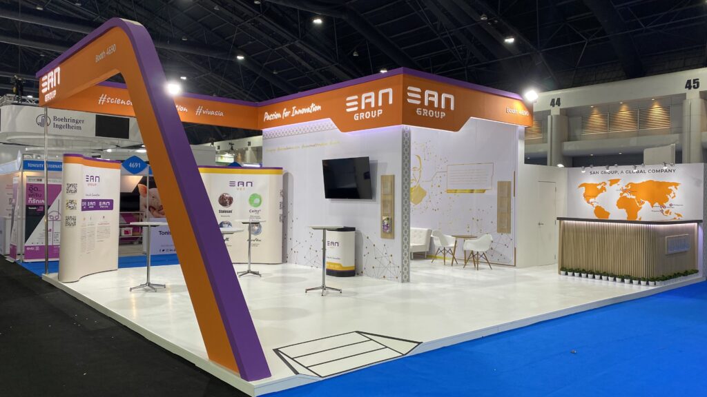 SAN Group Biotech Booth at VIV Asia 2023