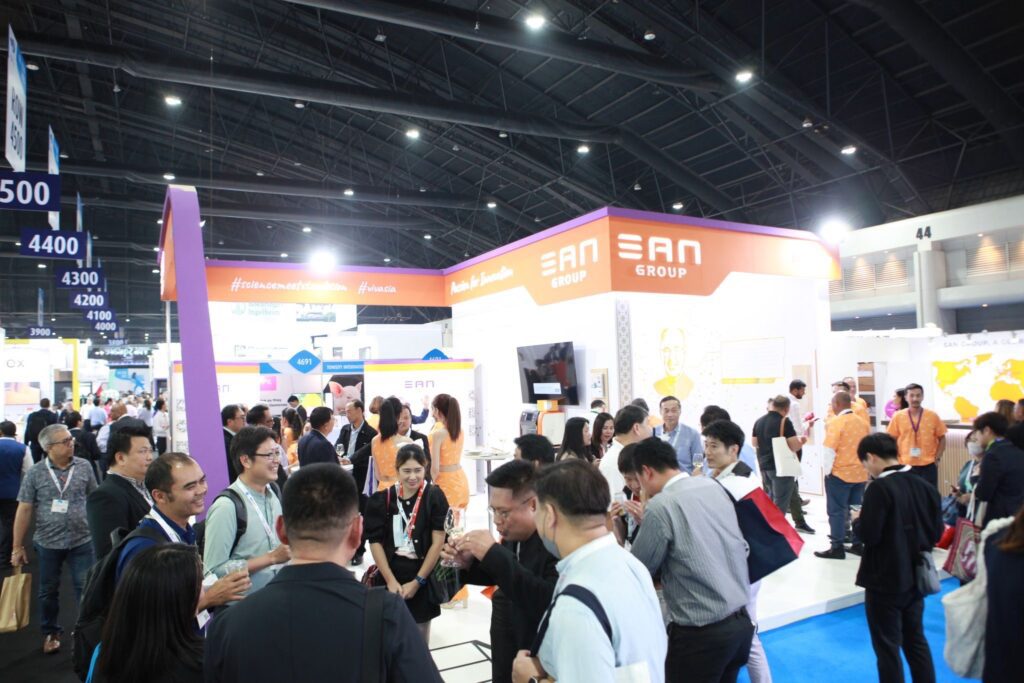 SAN Group Biotech Booth at VIV Asia 2023