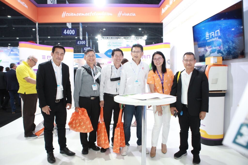 SAN Group Biotech Booth at VIV Asia 2023