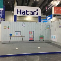 Hatari Booth at Home Expo