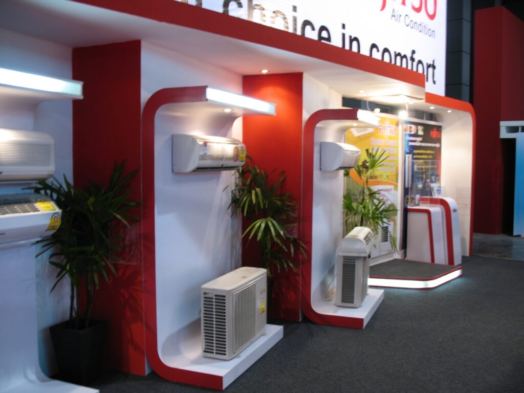 Fujitsu Air Condition Booth at Home Expo