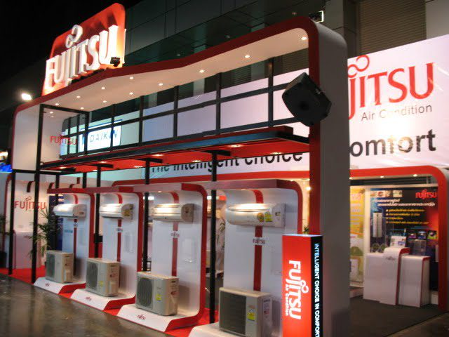 Fujitsu Air Condition Booth at Home Expo