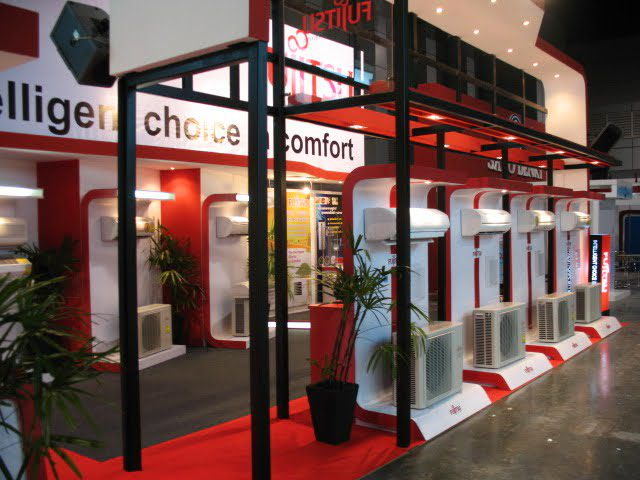Fujitsu Air Condition Booth at Home Expo