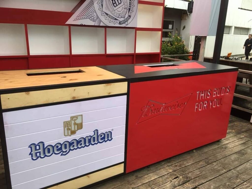 Budweiser & Höegaarden at Rimnam Restaurant