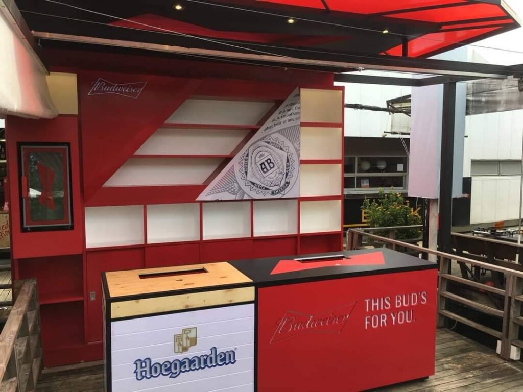 Budweiser & Höegaarden at Rimnam Restaurant
