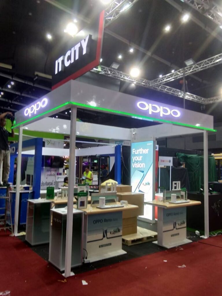 Oppo Booth at IT CITY Expo