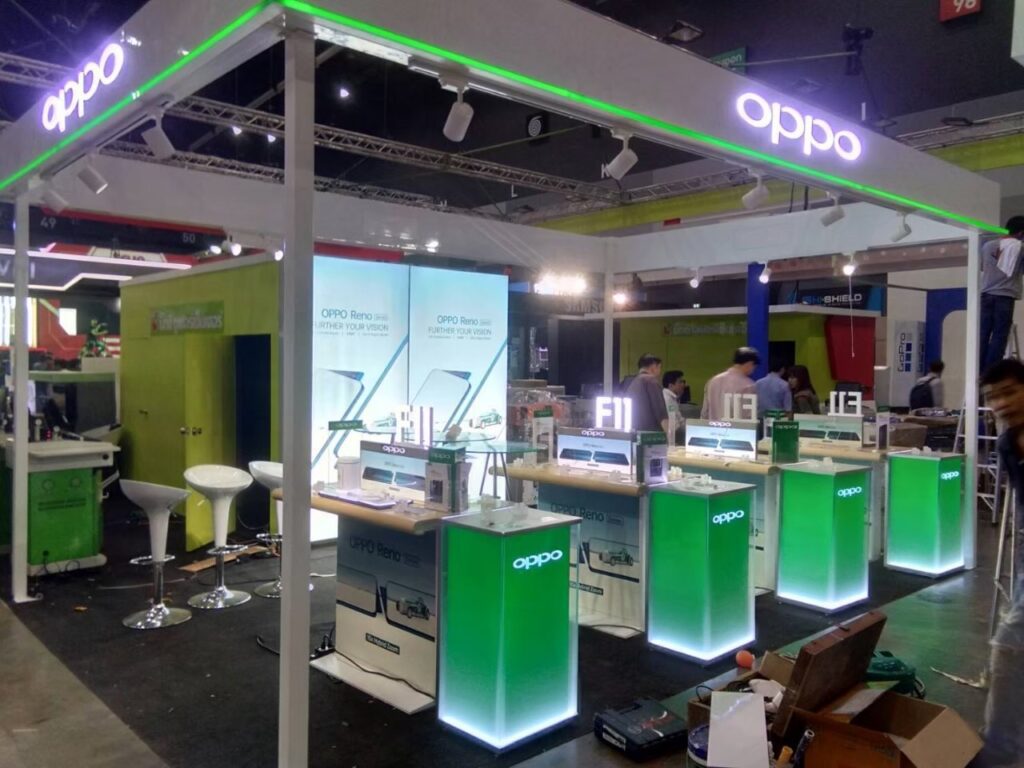 Oppo Booth at IT CITY Expo