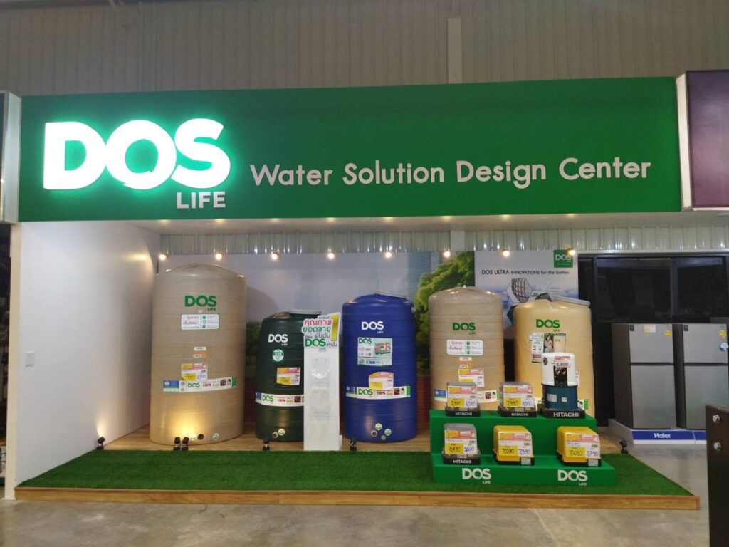 DOS Life Store Interior Decoration all around Thailand