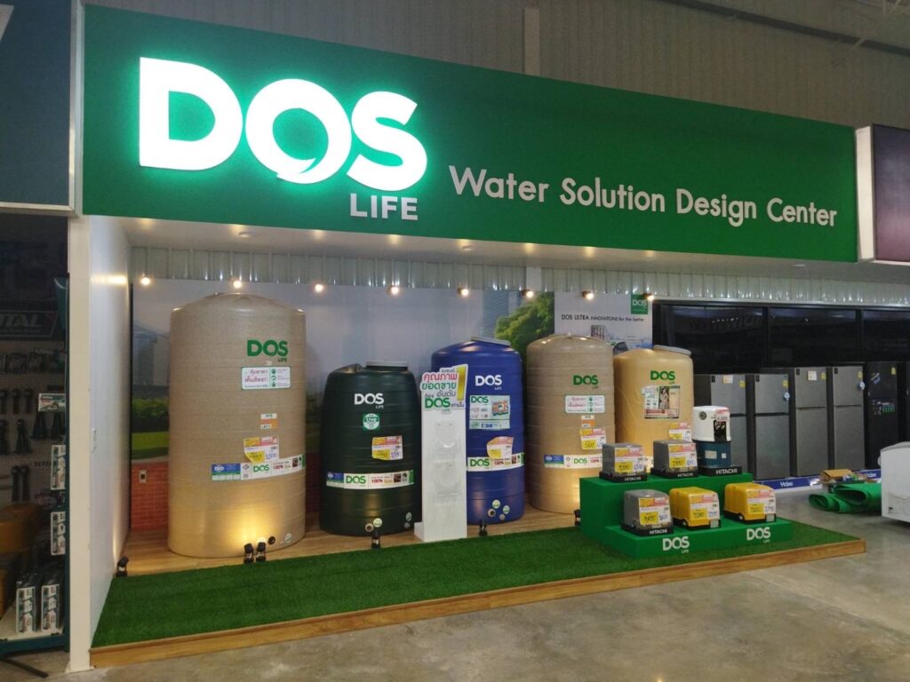 DOS Life Store Interior Decoration all around Thailand