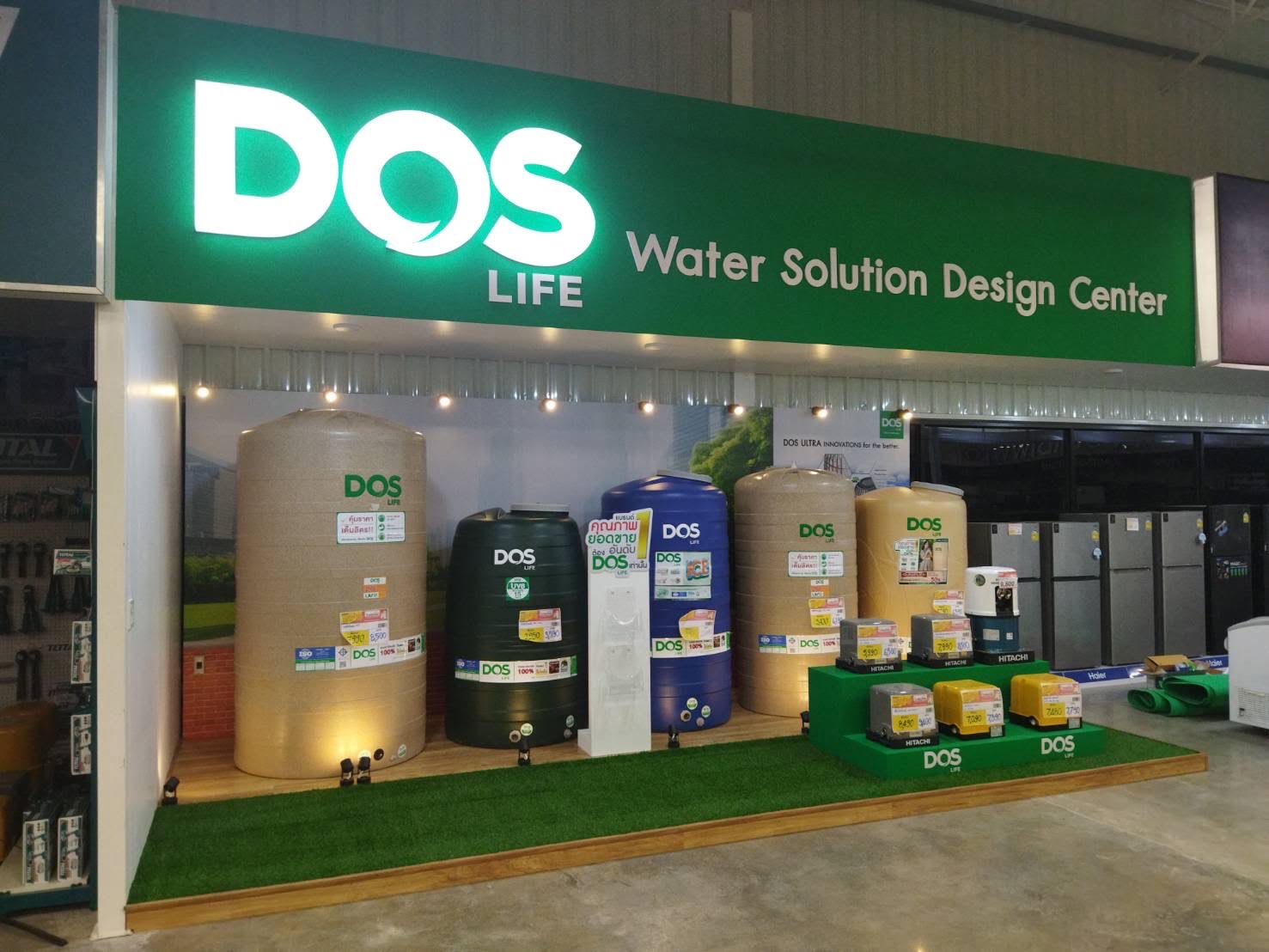 DOS Life Store Interior Decoration all around Thailand