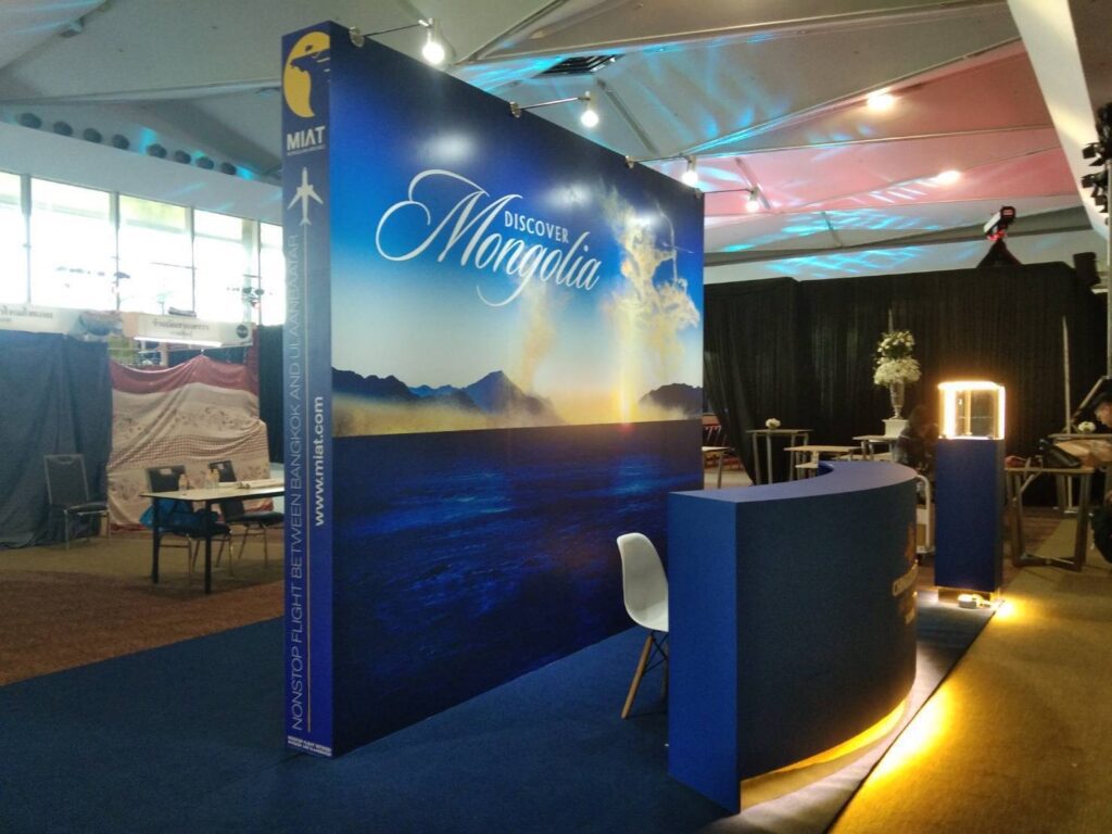 Mongolia Embassy Booth